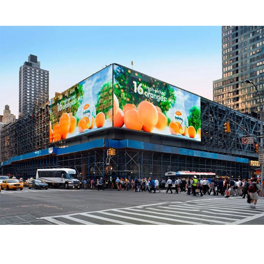 Big outdoor advertising screen big ad display P10 outdoor rental led screen plasma screen