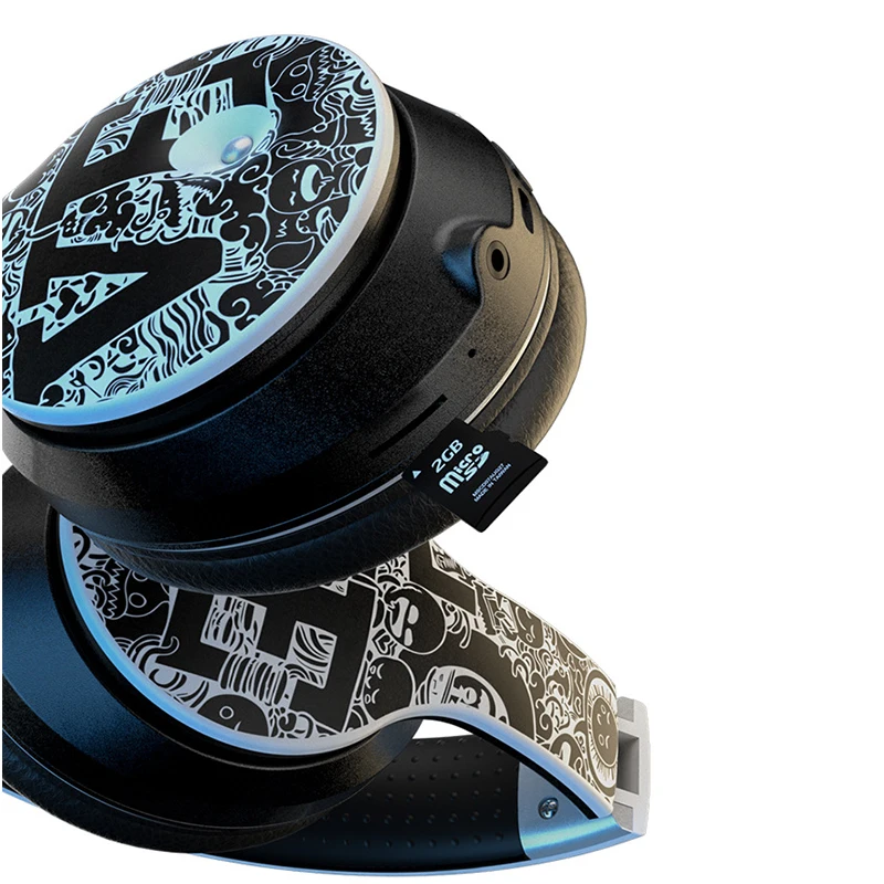 EL-B1 Studio Headphones Noise Cancellation Headphone For Boys ANC Silent Disco Headphones LED OEM