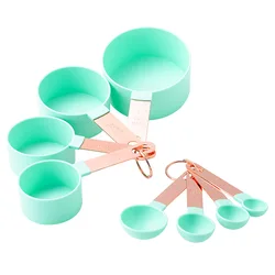 White Cooking Kitchenware Tool Silicone Utensils With Wooden Eco-Friendly Cooking Tool 10Pcs Silicone Kitchen Utensils Set