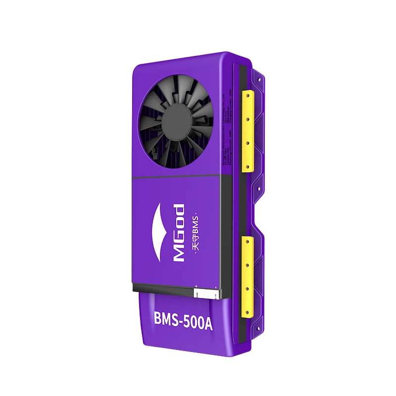 
7S 24V 500A BMS PCB Protection Board For 18650 Li-ion Lithium Battery Cell Module Over Current Protection Board Balance fan 