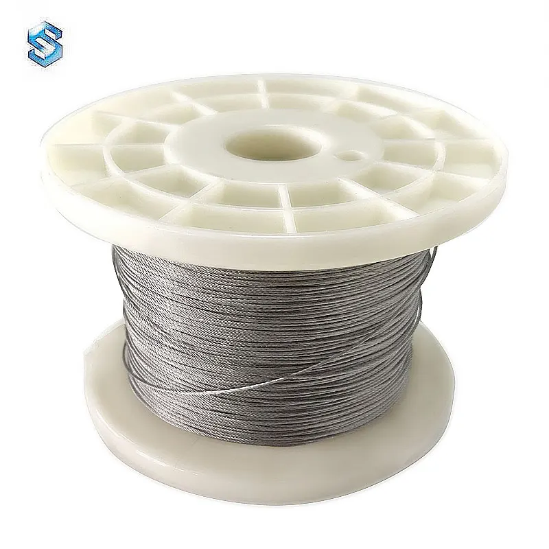 316  7*19 1.8mm High strength  corrosion resistance stainless steel wire rope stainless steel cable