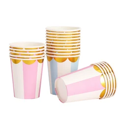 Recyclable Espresso Paper Cups Manufacturer Paper Cups Biodegradable Disposable Paper Cup 7oz