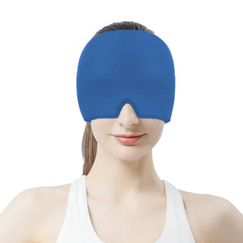 Newest Colorful Migraine Relief Ice Gel Cap with Cold Therapy to Relieve Headache, Migraine