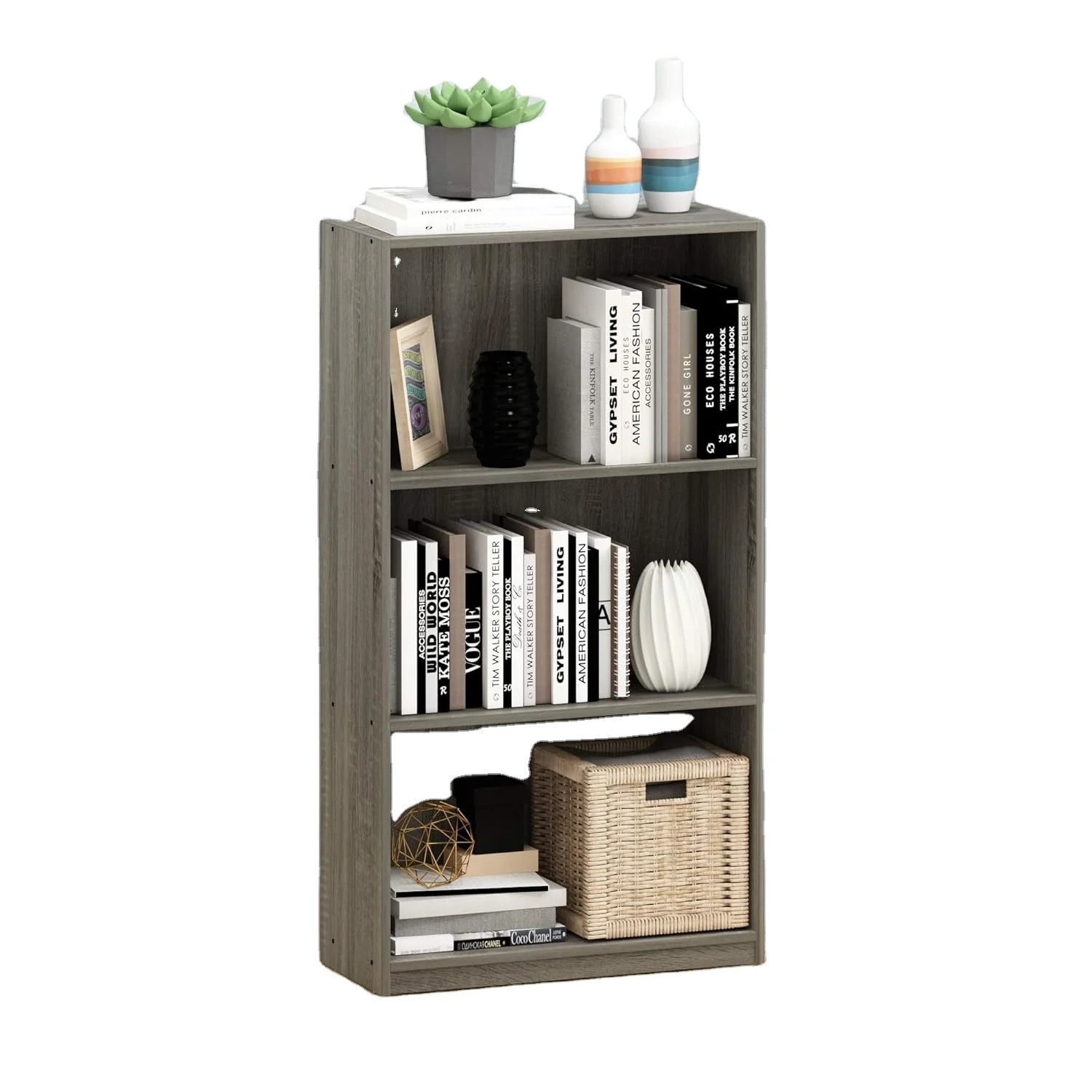 Wholesale High Quality Customized 3 Shelves Wood Rack Provide Ample Space For Organizing Shelves Customized With The Best Price