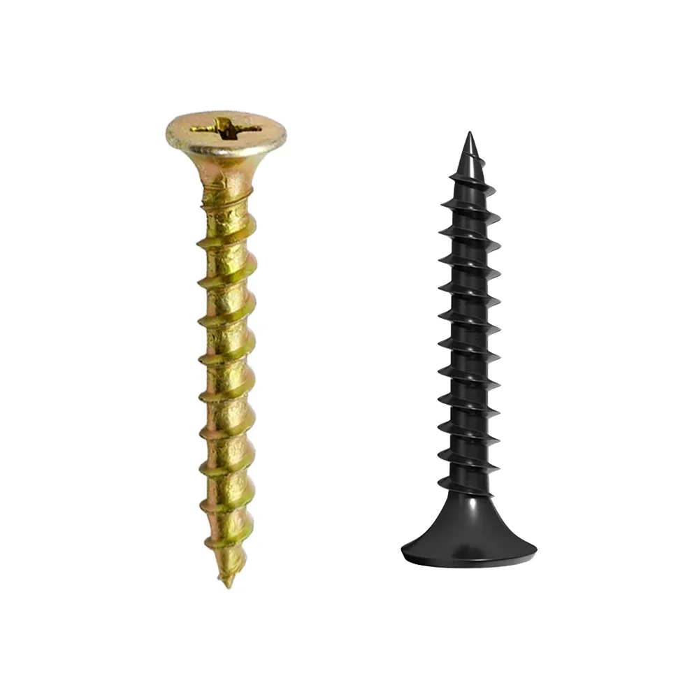 Черный/серый Фосфатированный tornillo para yeso bugle головка Подгонянные крепежные детали tornillos гипсокартонный винт черный