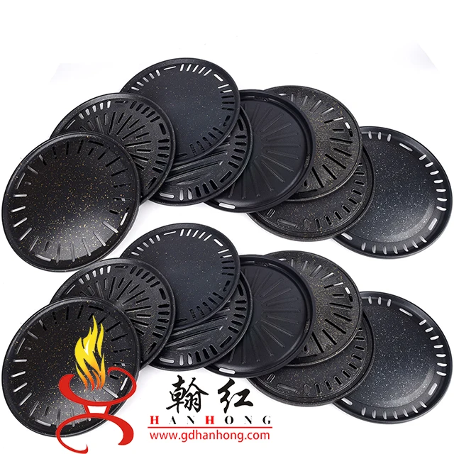 smokeless BBQ grill pan non-stick