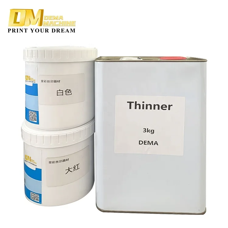 DM PVC PP PET ink water transfer printing Eco-Friendly screen printing Ink for plastic bottle