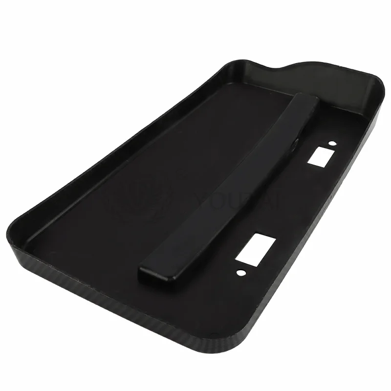 pp license plate frame For Mitsubishi Lancer GTS EVO X 2008-2018 License Plate Bracket car license plate frame