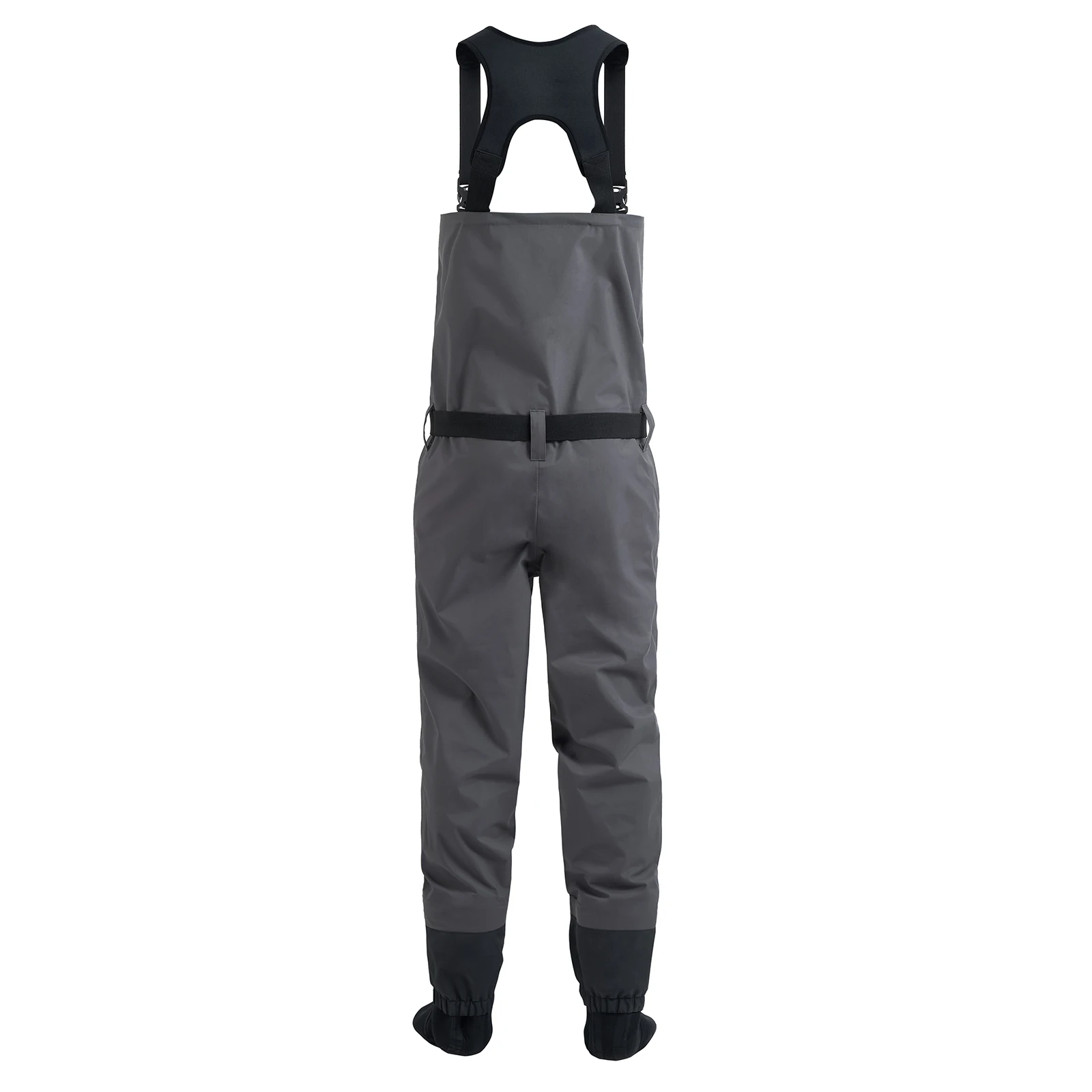 Wholesale 3-ply  Polyester fabric chest wader fishing suit fly fishing pants fishing waders waterproof breakable wader for man