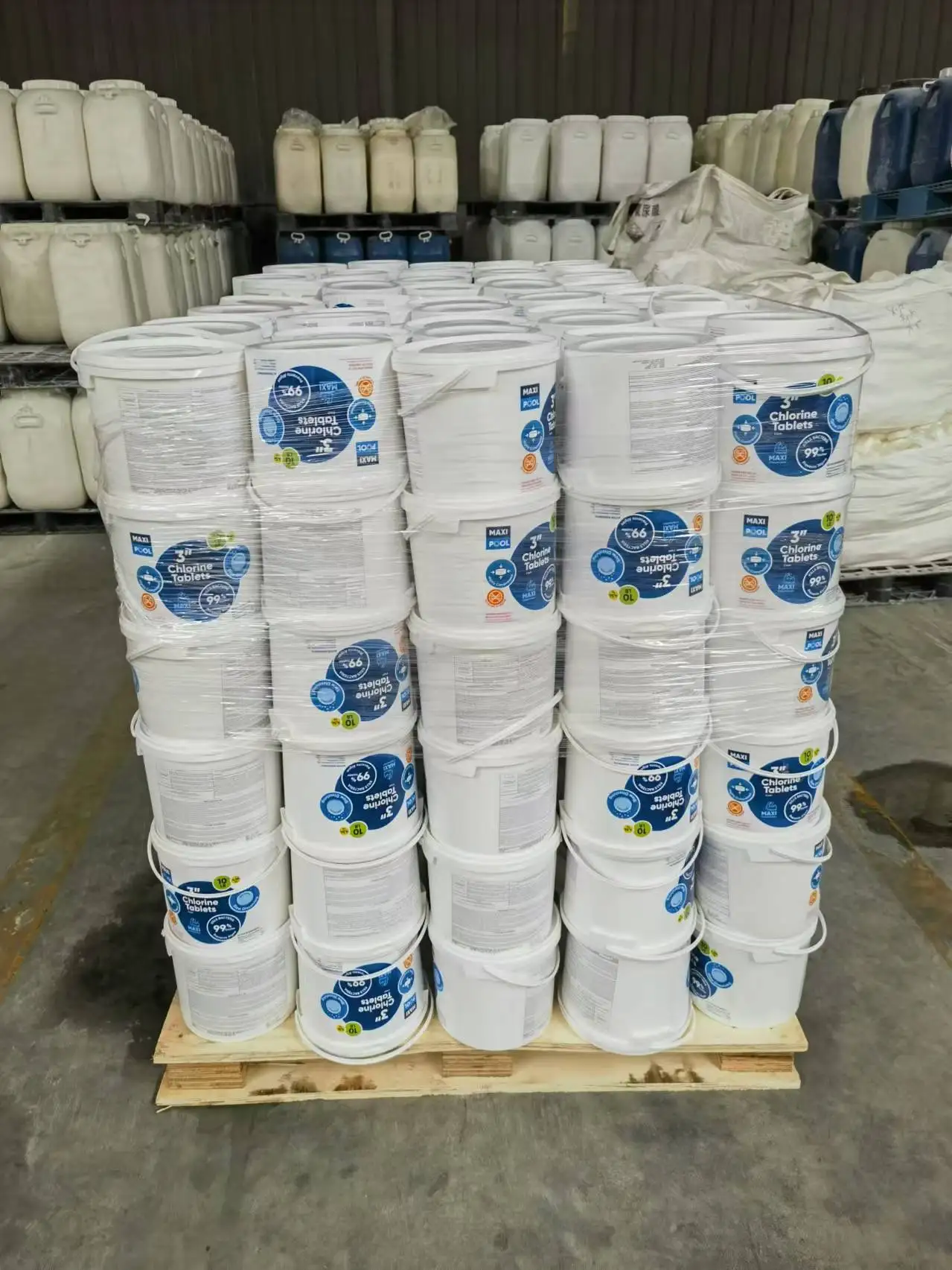 LC1009H Pool Chemicals Effervescent Chlorine Tablets For Water Treatment