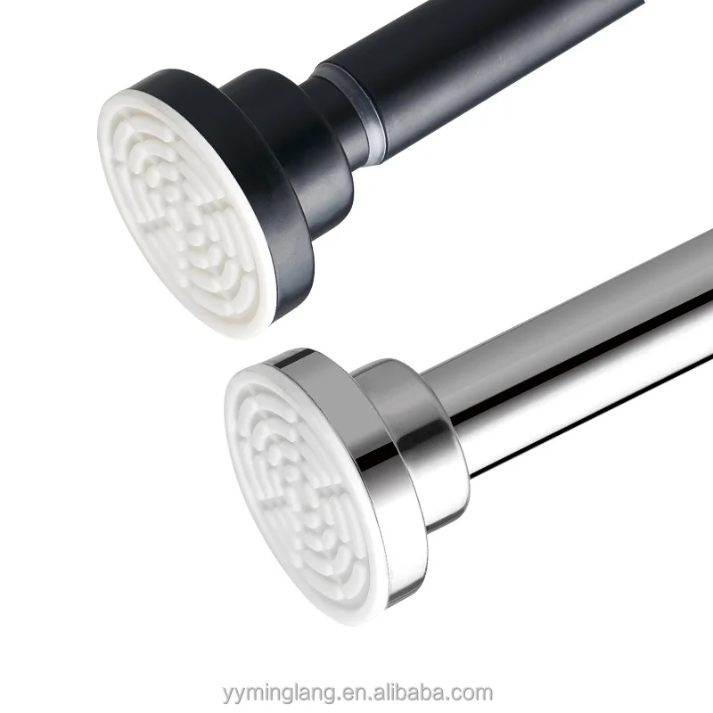 Bathroom Telescopic Stainless Steel Shower Curtain Rod