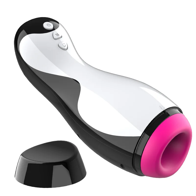 Wholesale Adult Toys Silicone Male Silicone Masturbator Cup Suck Men Sex Product Vibrator Masturbation Artificial Vagina