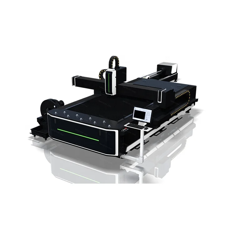 China leading 1530 CNC sheet metal 2000w fiber optic laser cutting machine 2kw price