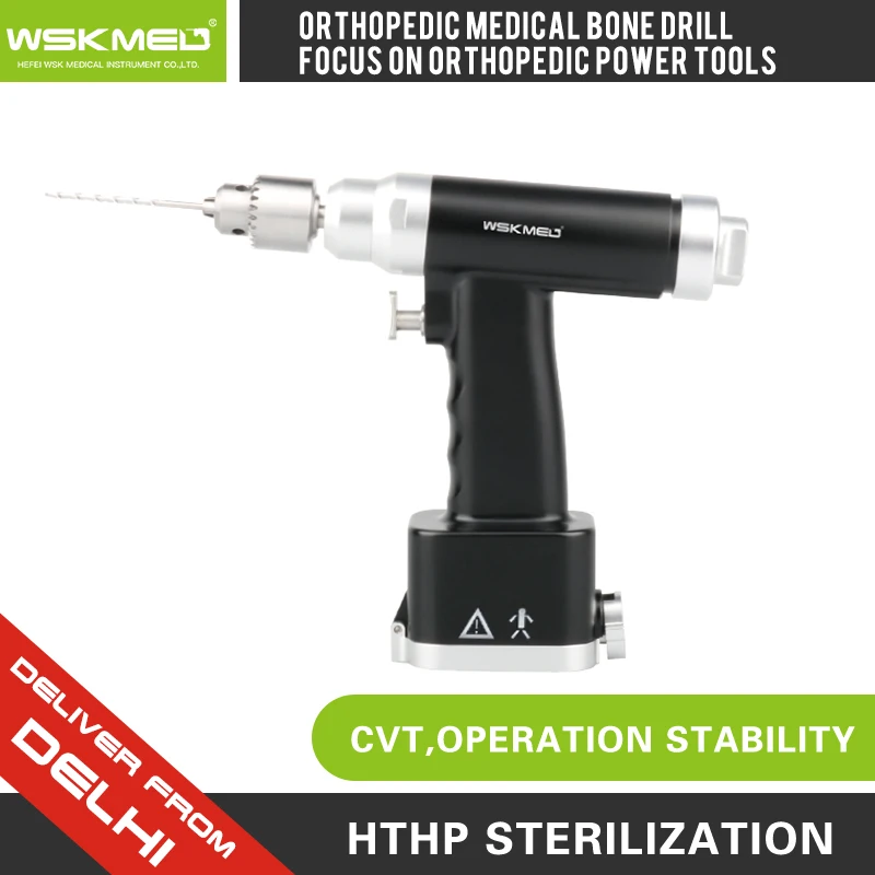 Medical Surgical Orthopedic Bone Drill Battery Powered Orthopaedic Surgical Drill