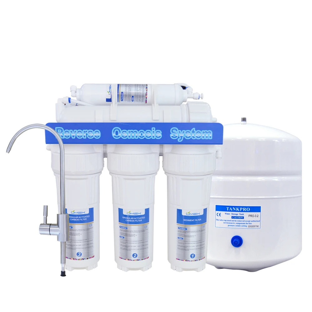 Water treatment household water purifier pumpless ro machine