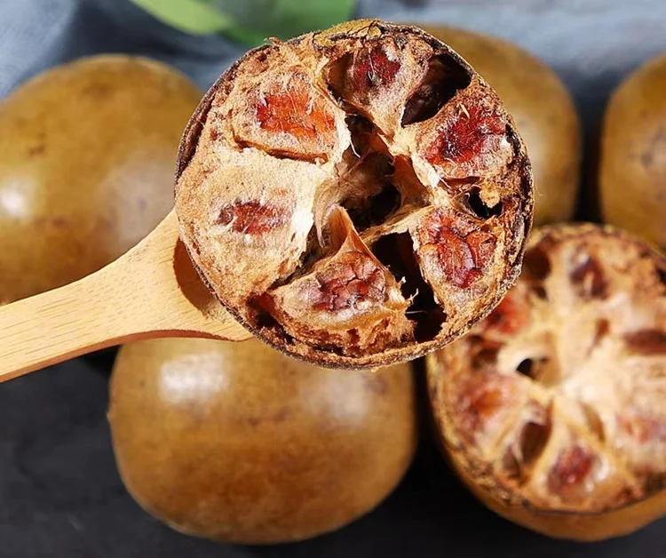 Luo han guo Natural raw pure momordica grosvenori herbal tea dried Siraitia grosvenorii tea