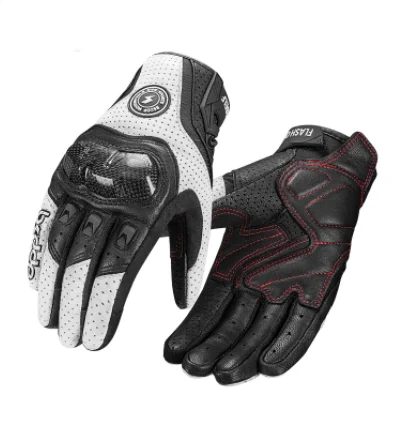Wholesale Custom Leather Motor Eldiveni Biker Hand Motocross Gloves Motorcycle Gloves Touch Screen Cycling Gloves