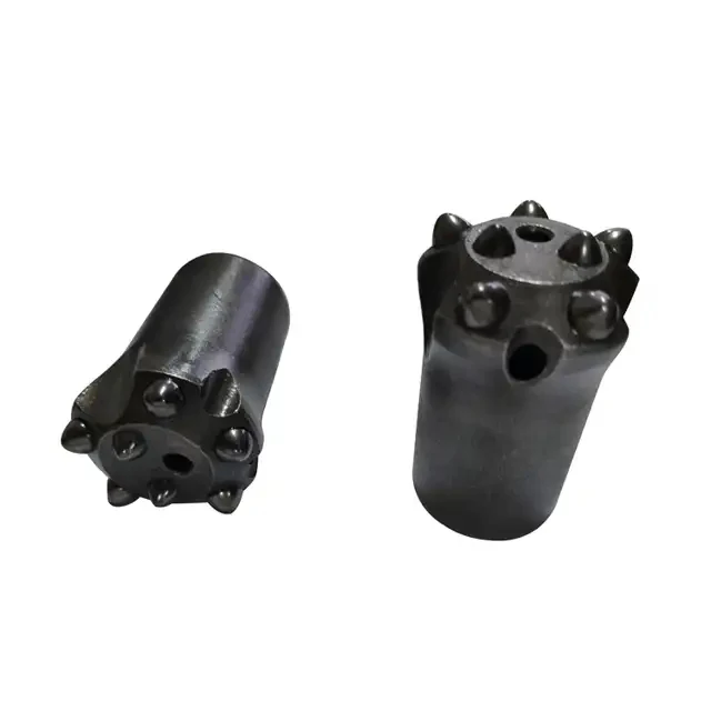 Tapered tungsten carbide button drill bits for mining customized