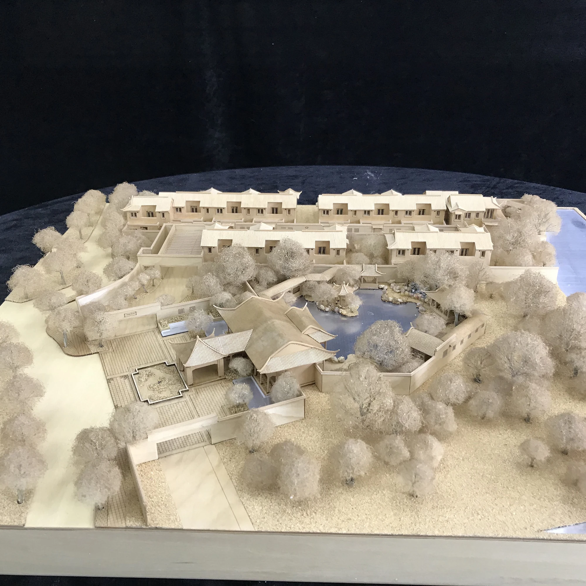 Красивый магазин производитель моделей в масштабе 3d моделирование архитектурная модель американской дизайнерской