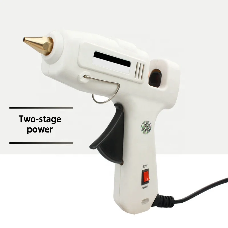 NEOBRISKEN Multifunctional hot glue gun 60W-100W double power glue gun double temperature adjustable hot melt glue gun