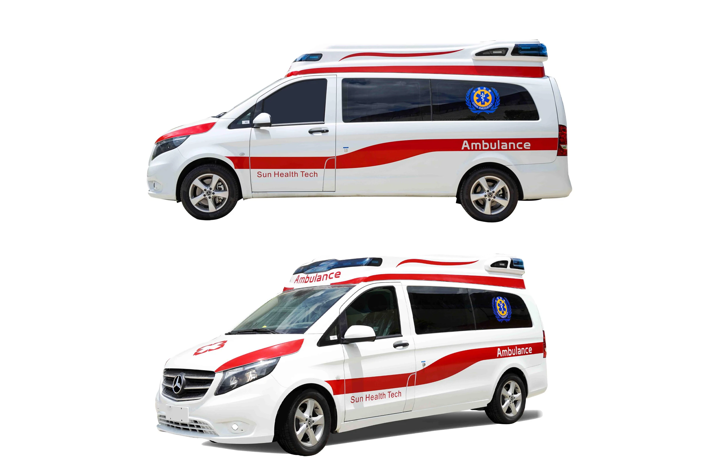  Машина скорой помощи Vito с блистерным