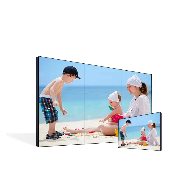 
Really 55inch LCD Video Wall 1.7mm bezel 500nit with sansung panel for Monitoring Room 