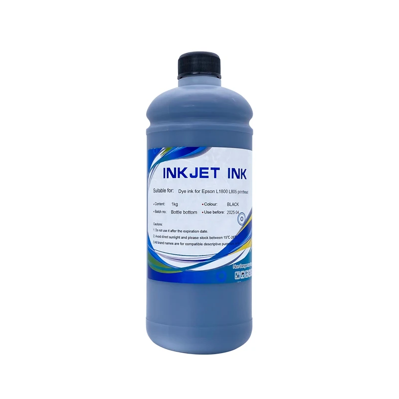 Hot sales refill ink for Epson print head for desktop machine vivid color fluency printing 1kg dye ink