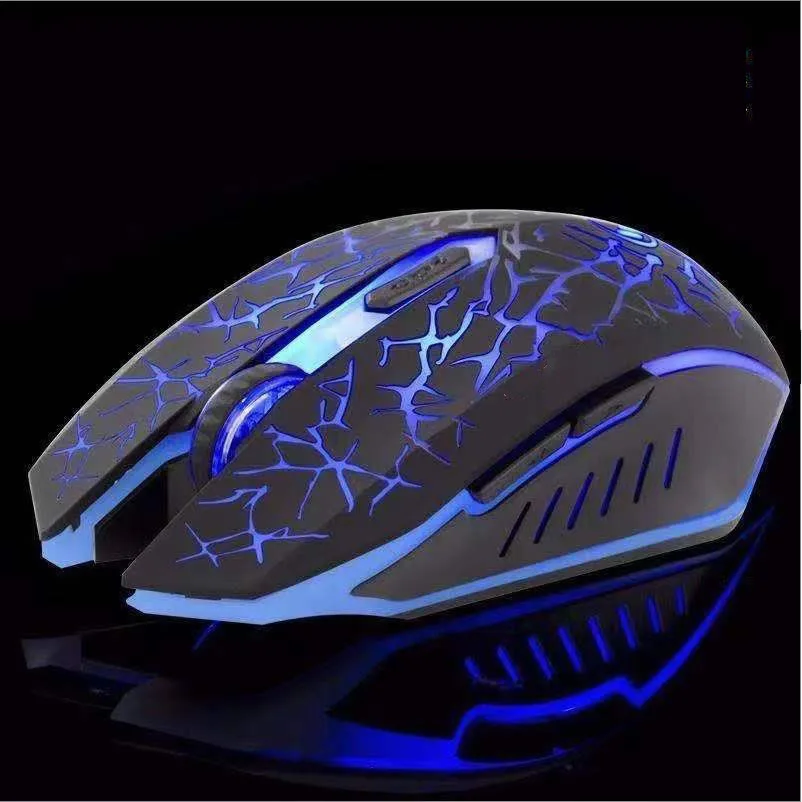 2.4ghz Wireless Gaming Mouse 2400dpi Built-in Battery Rechargeable E-sports Computer Accessories Game Mouse