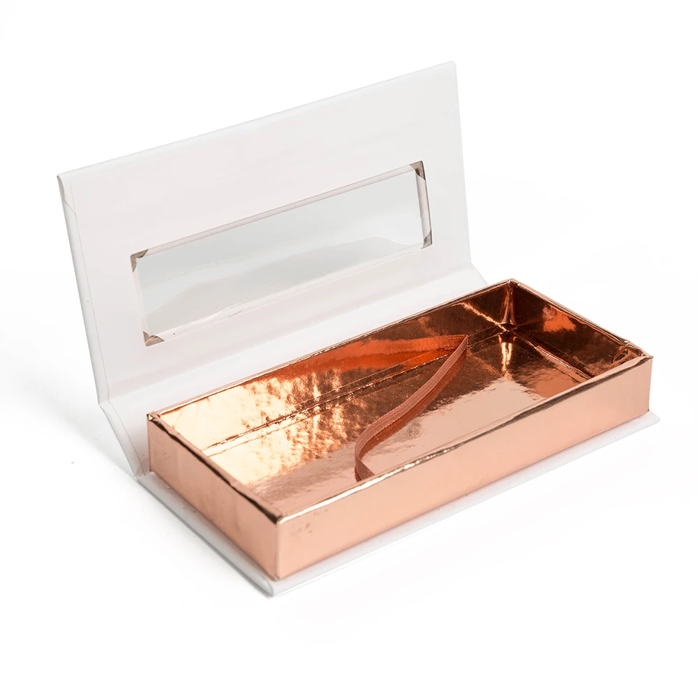 
Bulk Luxury Mink Eyelashes Make Your Own Brand Lashes Packaging Box Custom Eyelash Case With Mirror 
