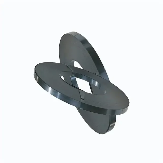 High tensile blue steel strapping best quality packing steel strap bluing steel strapping