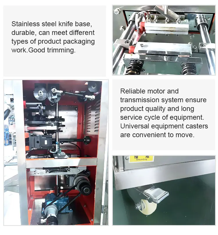 Full Automatic 4 Side Seal Form Packing Machine Granule Sachet Packing Machine For Tea Salt Sugar Popcorn Peanuts Seeds