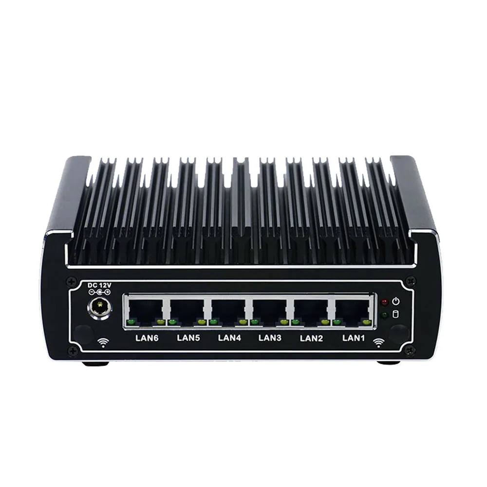 fanless computer ultra low power Intel I3 7100U firewall mini pc
