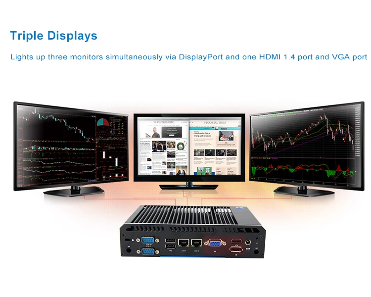 Industrial Micro PC 3.5 inches fanless X86 Single Board Computer