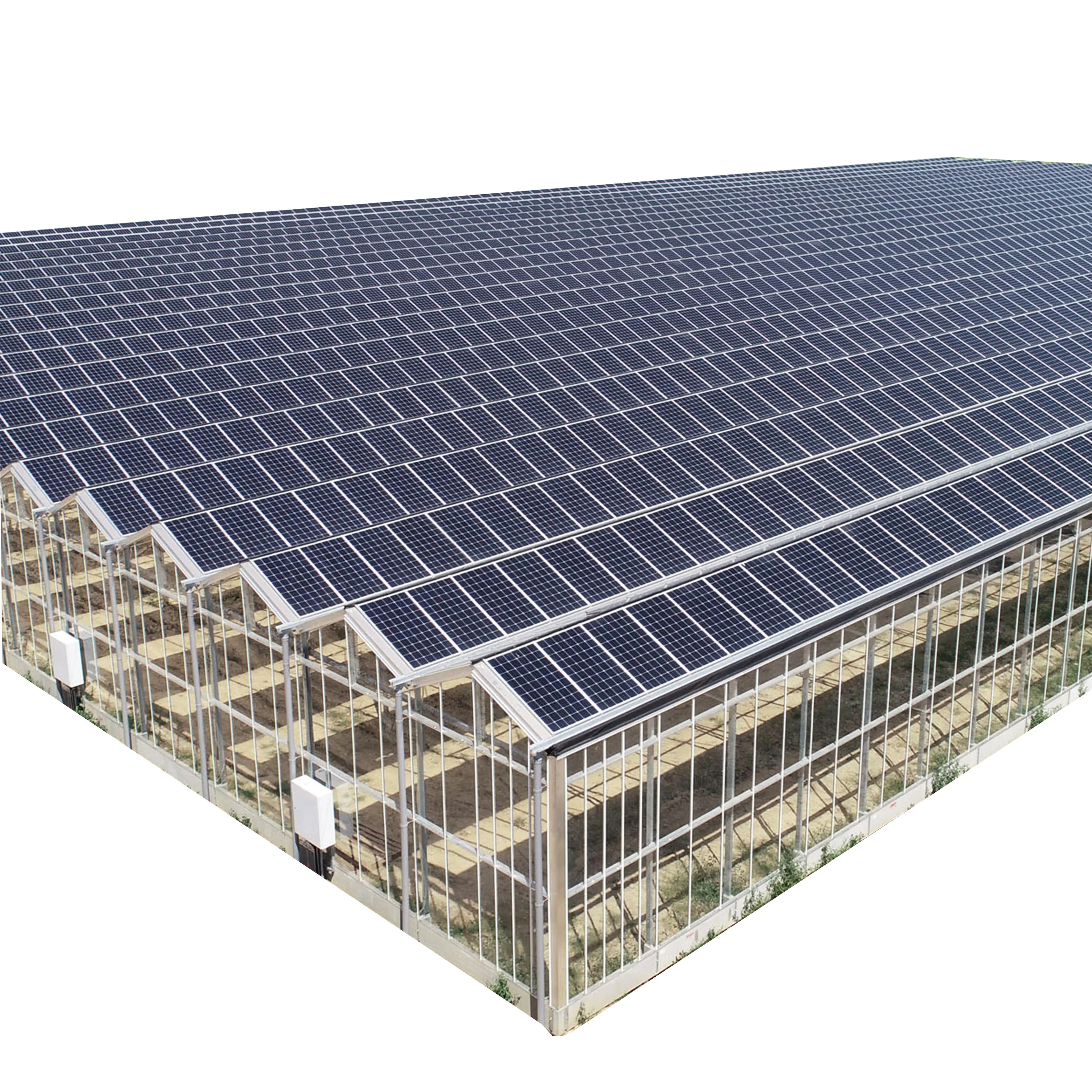 
Harvest Vale Venlo Photovoltaic Greenhouse Low Business Greenhouse Cost Multi-Span Greenhouse Solar Energy-Saving Generation 
