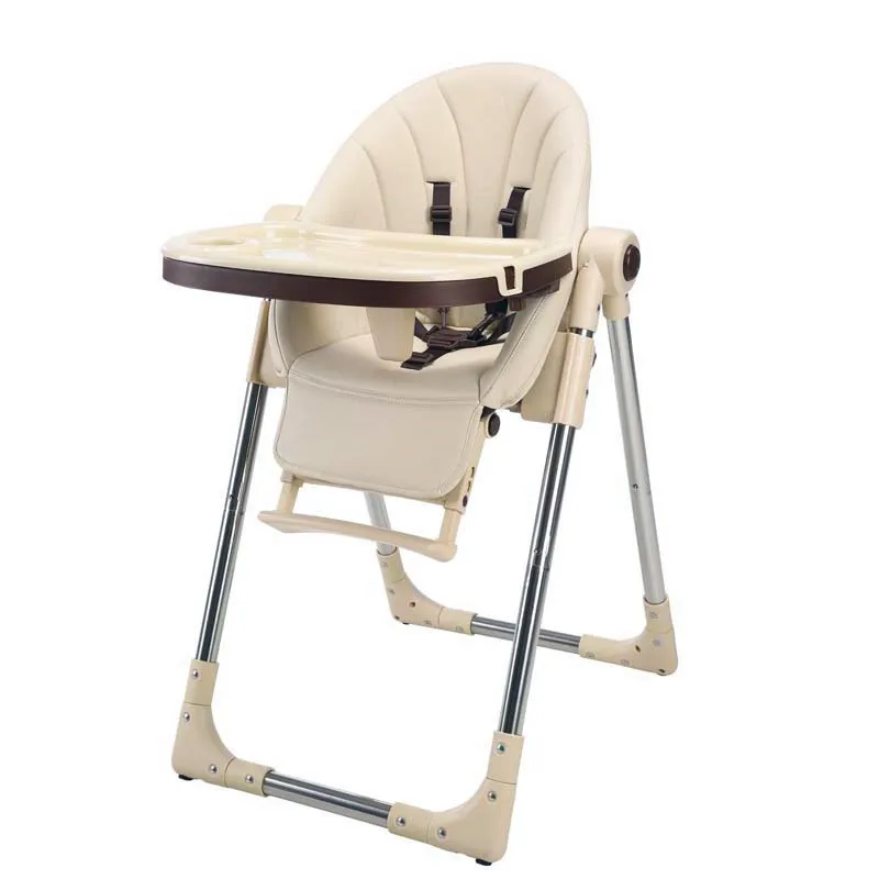 2021 KunShan Adjustable Kids feeding Table Easy For Taking Hairdressing Plastuc Baby High chair  Rocker Napper