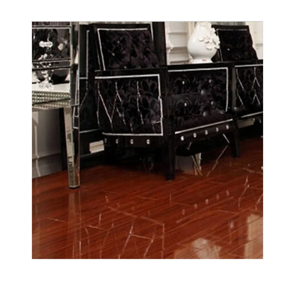 Good Quality High Indoor Glossy Brown Rosewood sealing wax Solid Hardwood Flooring