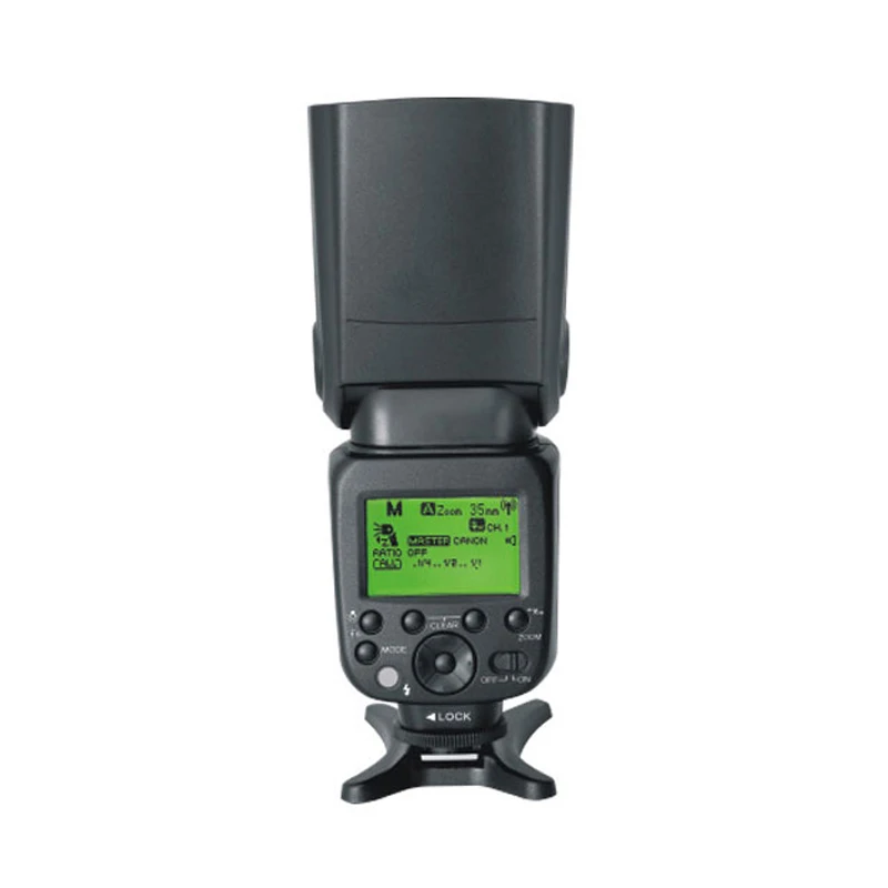 TRIOPO photography camera high power recharchable flash speedlite light for Canon flash light