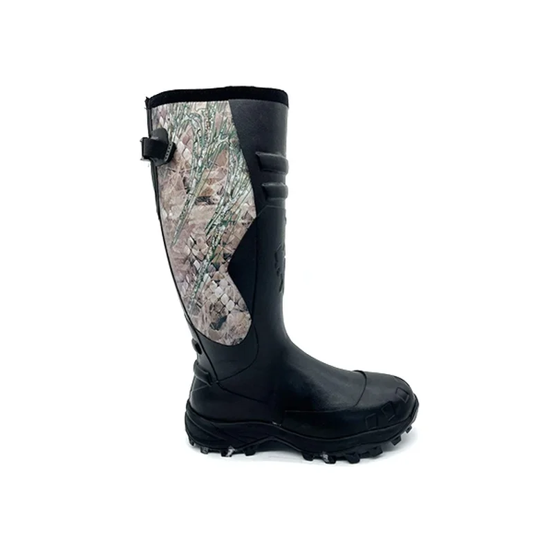 Зимние охотничьи ботинки на заказ, камуфляжные резиновые ботинки, мужские водонепроницаемые резиновые ботинки с вулканизированной подошвой