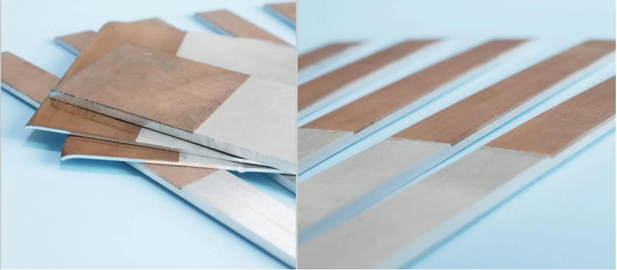 Double Metal Cladding Steel Plate Custom Explosive Welding Clad Sheet