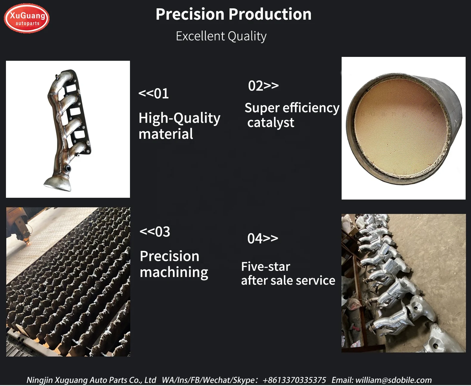 Auto Parts Exhaust System Direct Fit Diesel Particulate Filter DPF Catalytic Converter A9064905581 for Mercedes Benz Sprinter