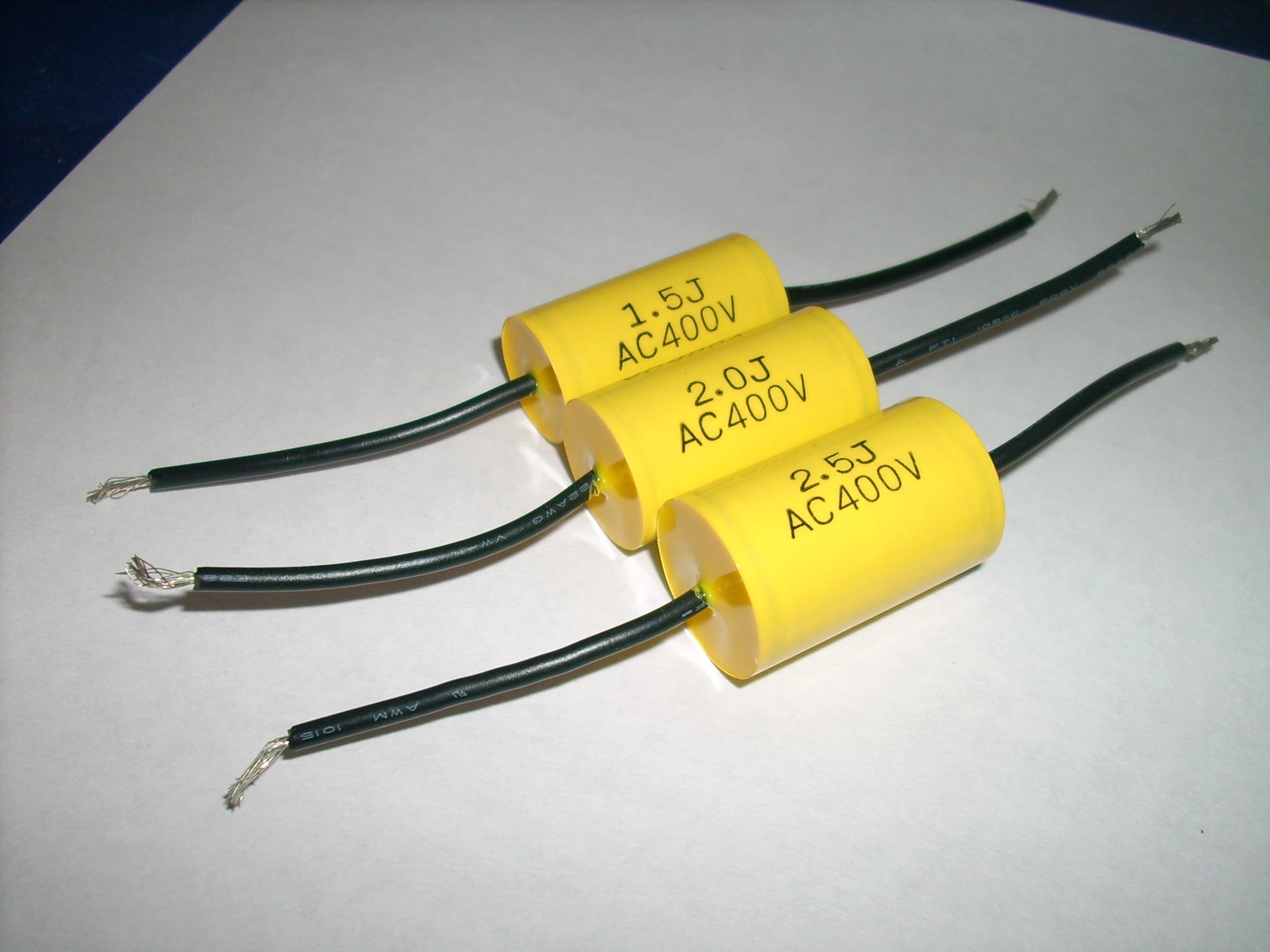 Metallized Polypropylene Film Axial Type audio capacitor