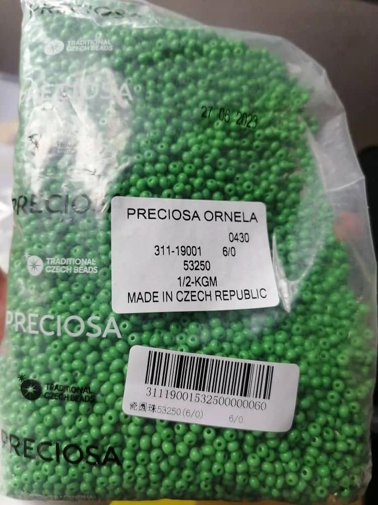 Оптовая Продажа с фабрики 6/0 высококачественные однотонные бусины из семян preciosa 500 г/мешок для изготовления ювелирных изделий «diy»