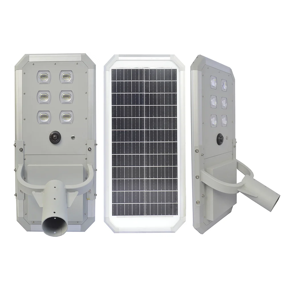 Integrated industrial grade all in one 100w 200w 300w 400w highlight solar led street light outdoor
