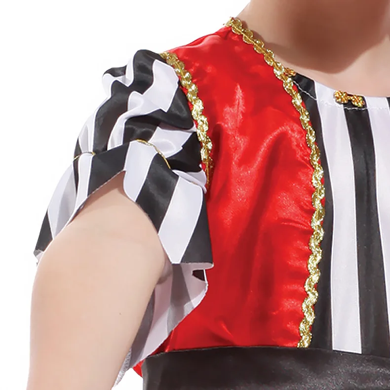 Halloween Girl Child Pirate COS Clothes Pirates of the Caribbean Child Pirate Party Dress Clothes Dress Up