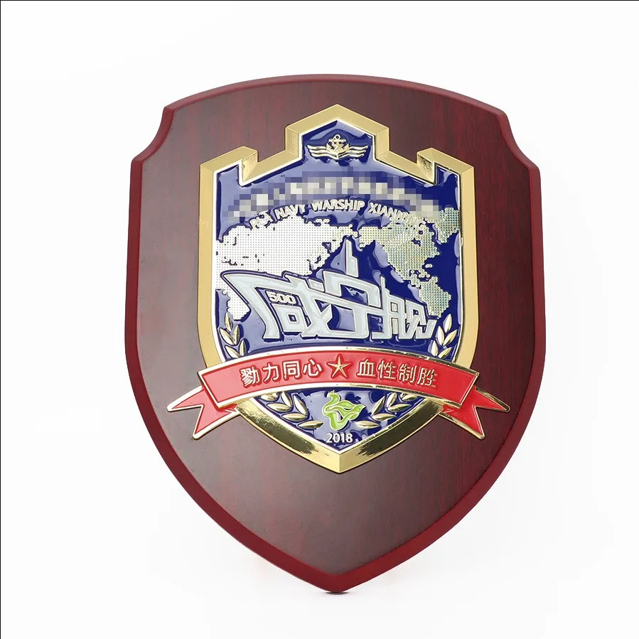 
Customized medal honor wood medal production lettering medal 