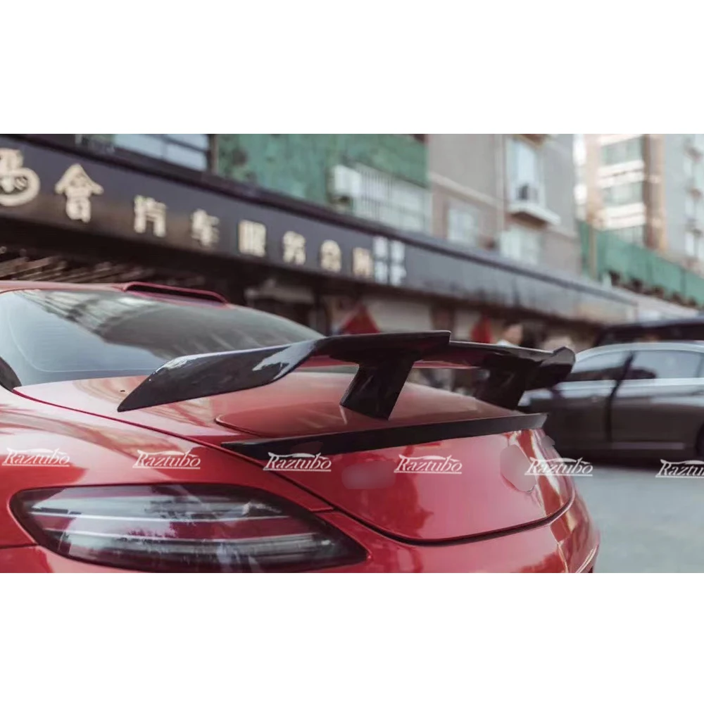 upgraded MS-style carbon spoiler rear wing Rear tail for Mercedes-Benz SLS R197
