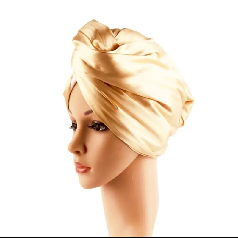 Factory microfiber turban microfibre hair towel custom logo wrap luxury satin silk hair towels quick dry towel for hair