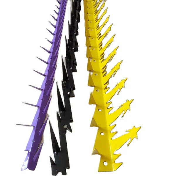 Оцинкованная защита от подъема садовый забор стены безопасности шипы