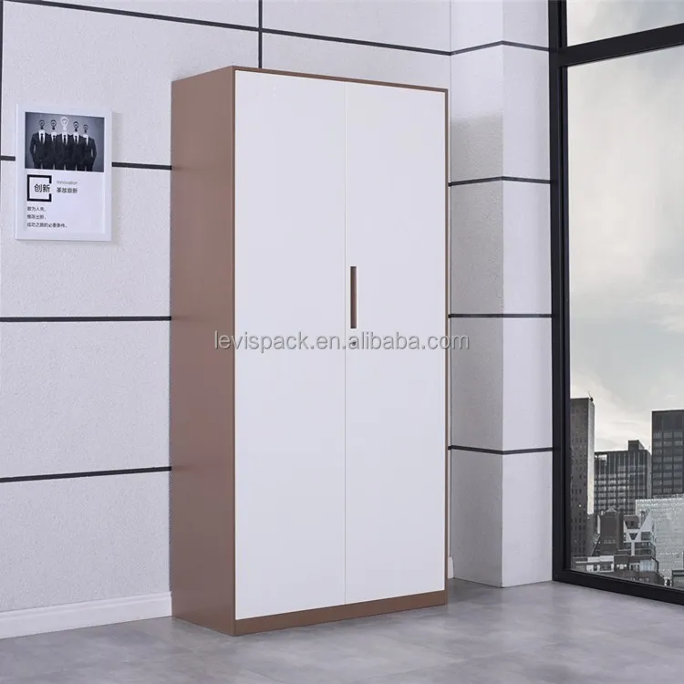 Economical office furniture cabinet manufacturers folding metal 2 door cupboard steel storage file cabinet