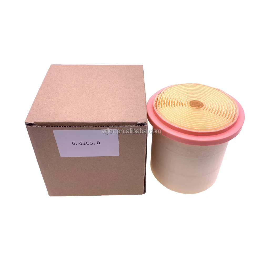 8pcs/lot 6.4163.0 high quality Kaeser air compressor air filter element